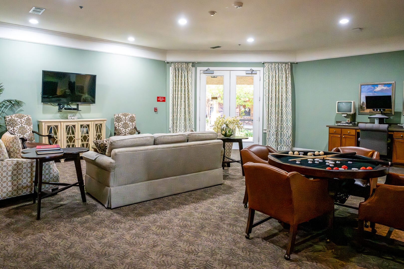 Spacious Recreation Room at Assisted Living with Memory Care